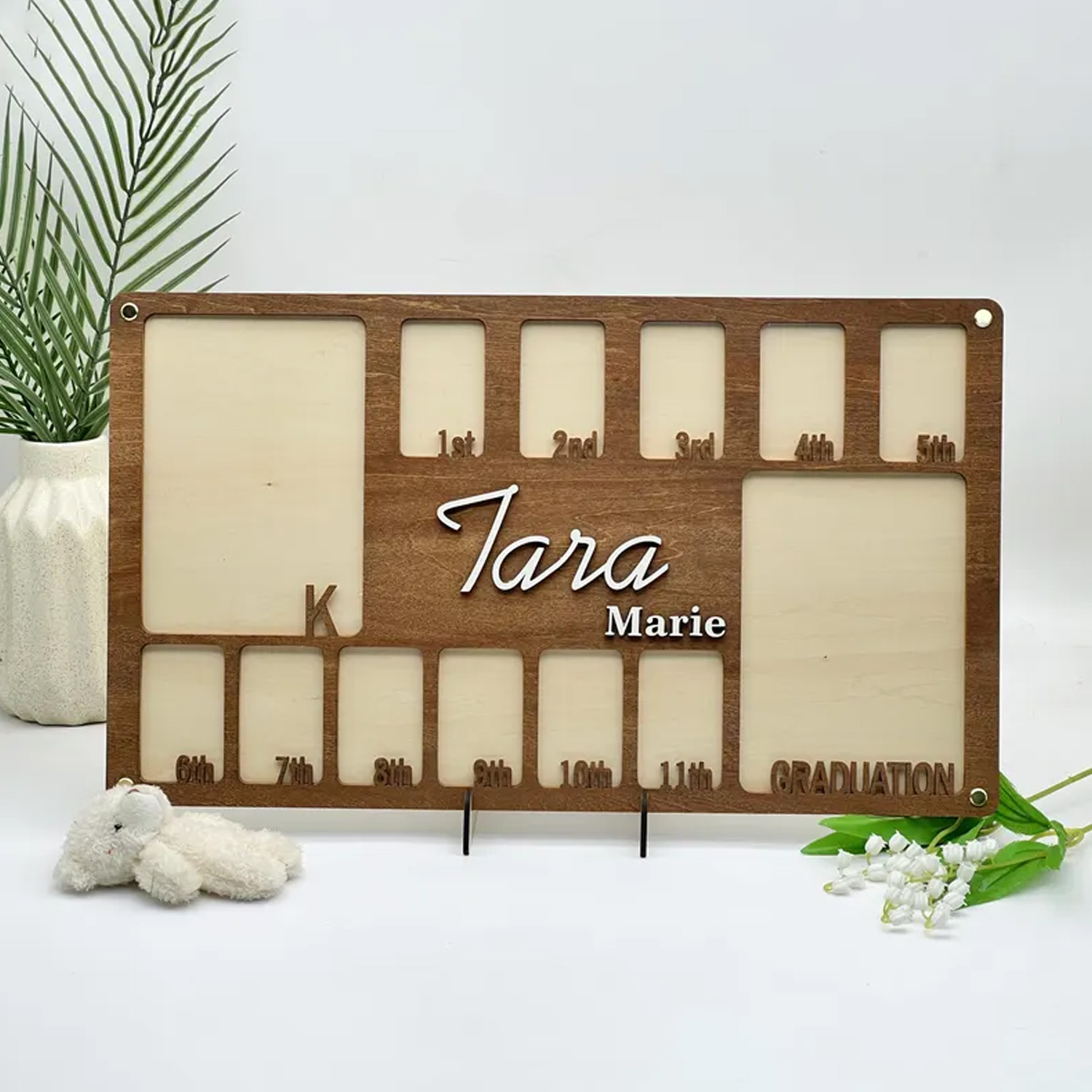 Baby Nursery Decor - 1Pc Custom Grade Photo Frame Wooden