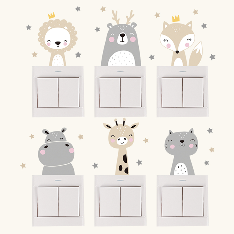 Baby Nursery Kit - 6pcs/set Boho Color Cute Smile Cartoon