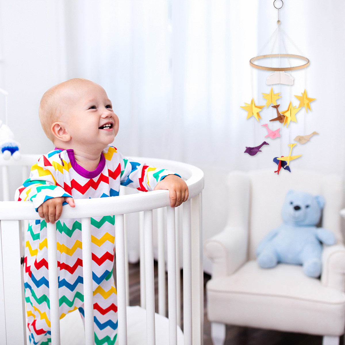 1Pcs Baby Crib Hanging Decorat - Baby Nursery Hanging Decor 评论和价格