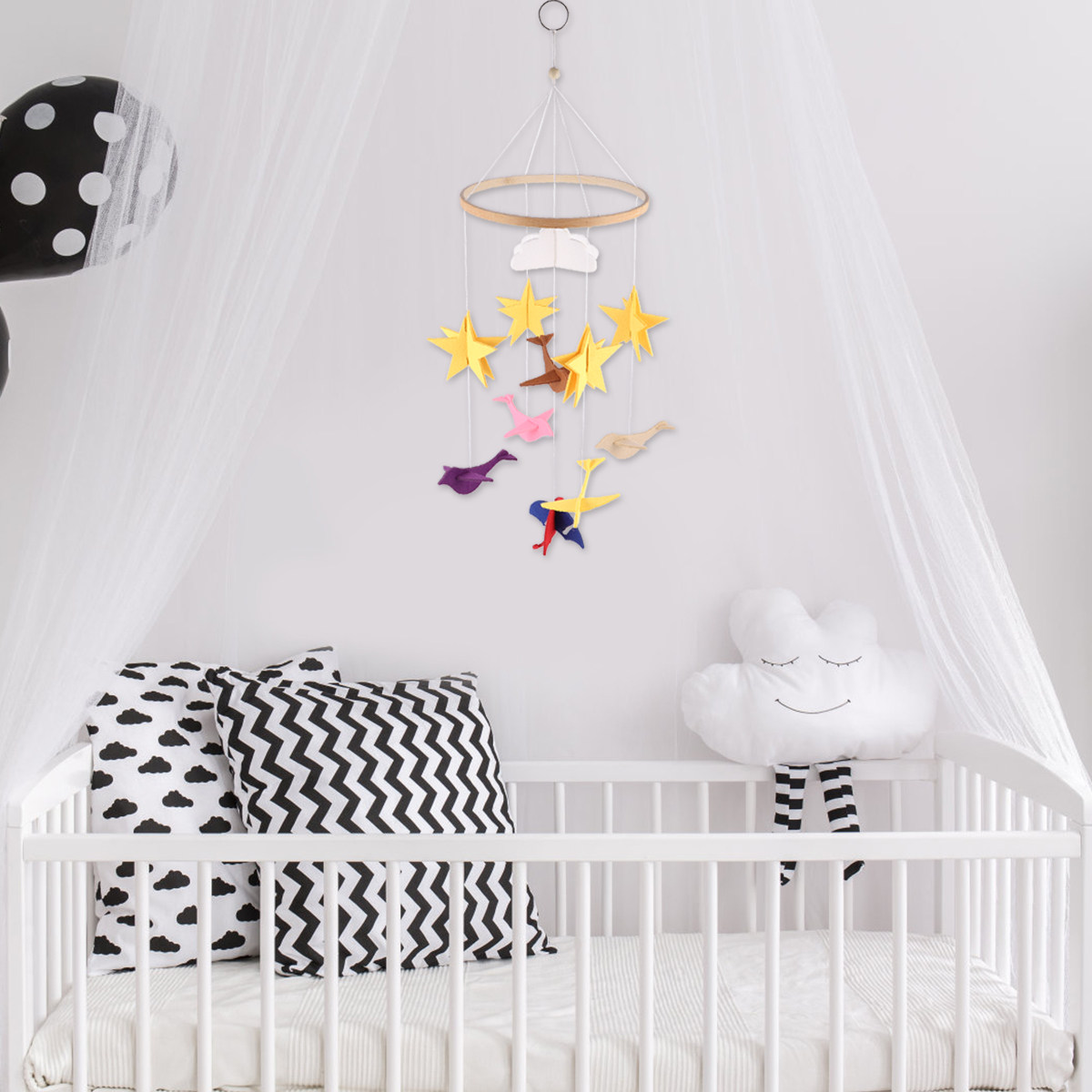 1Pcs Baby Crib Hanging Decorat - Baby Nursery Hanging Decor 评论和价格