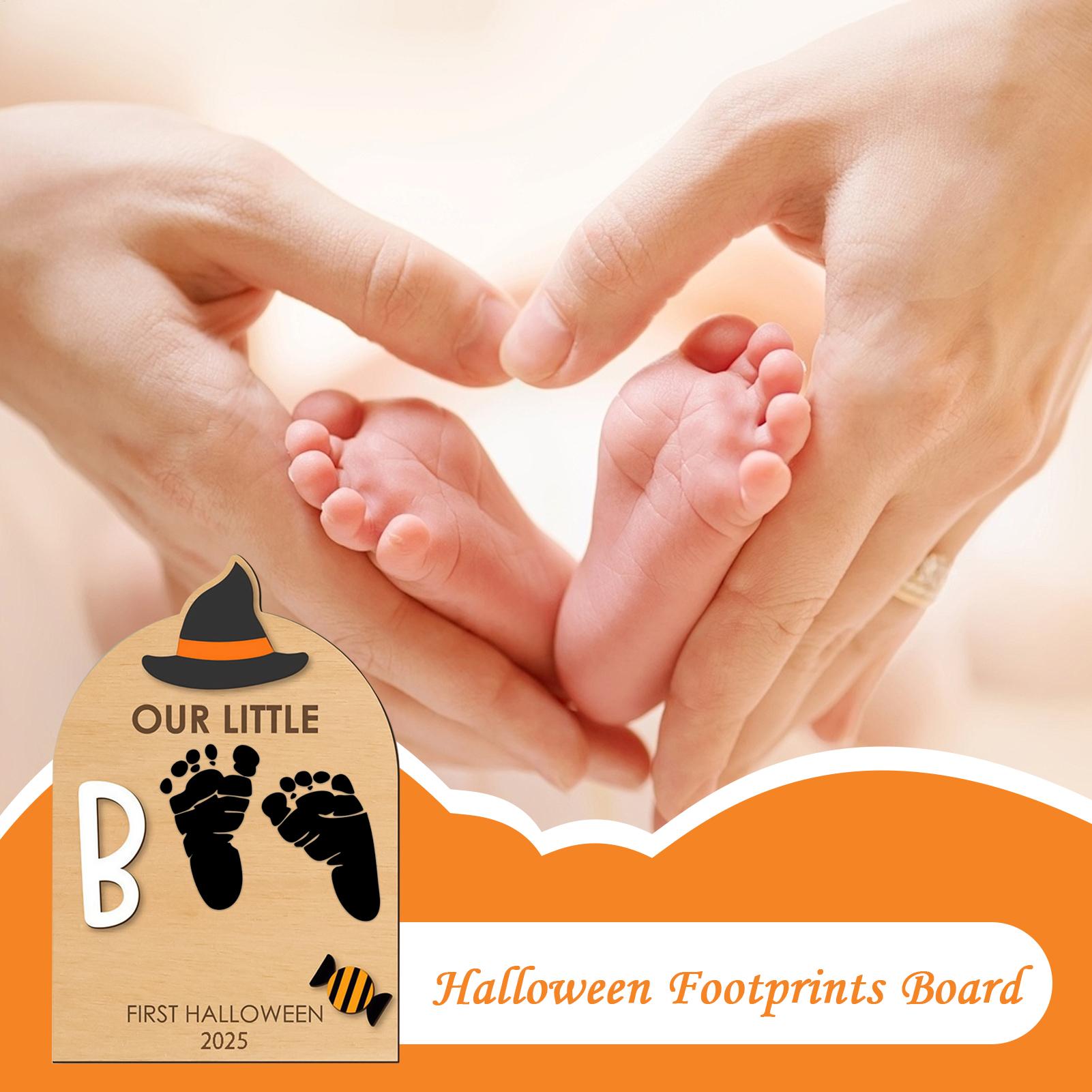 Baby Footprint Kit Nursery Dec - Baby Nursery Kit 评论和价格