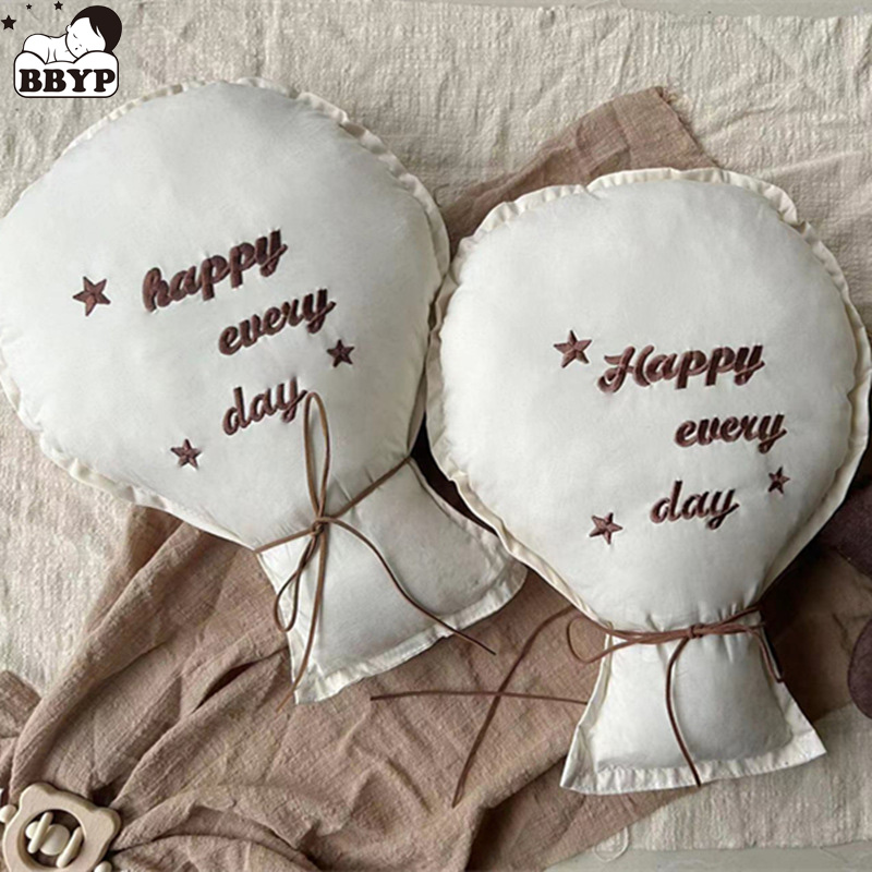 2Pcs Cotton Embroidery Balloon - Baby Nursery Embroidery 评论和价格
