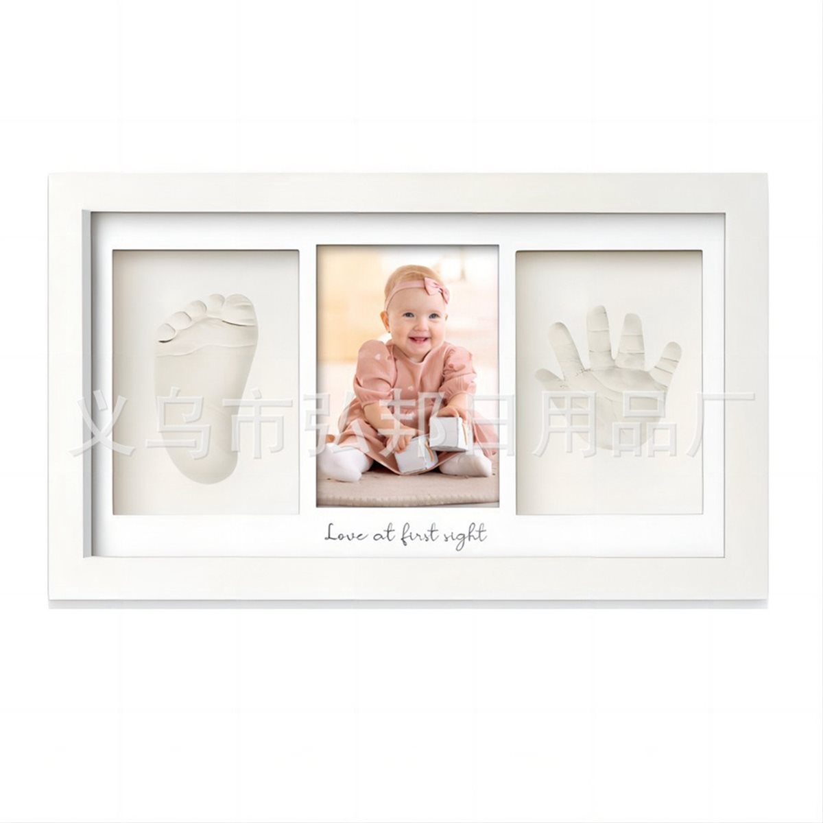 ABFW Baby Handprint & Footprin - Baby Nursery Kit 评论和价格