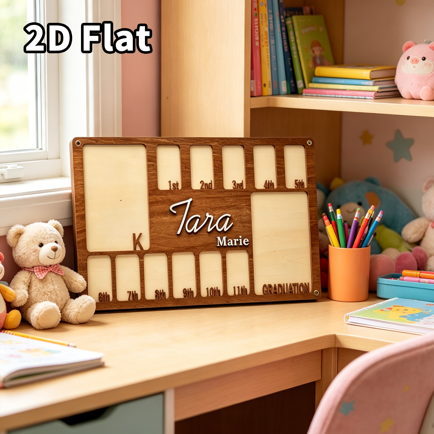 1Pc Custom Grade Photo Frame W - Baby Nursery Decor 评论和价格