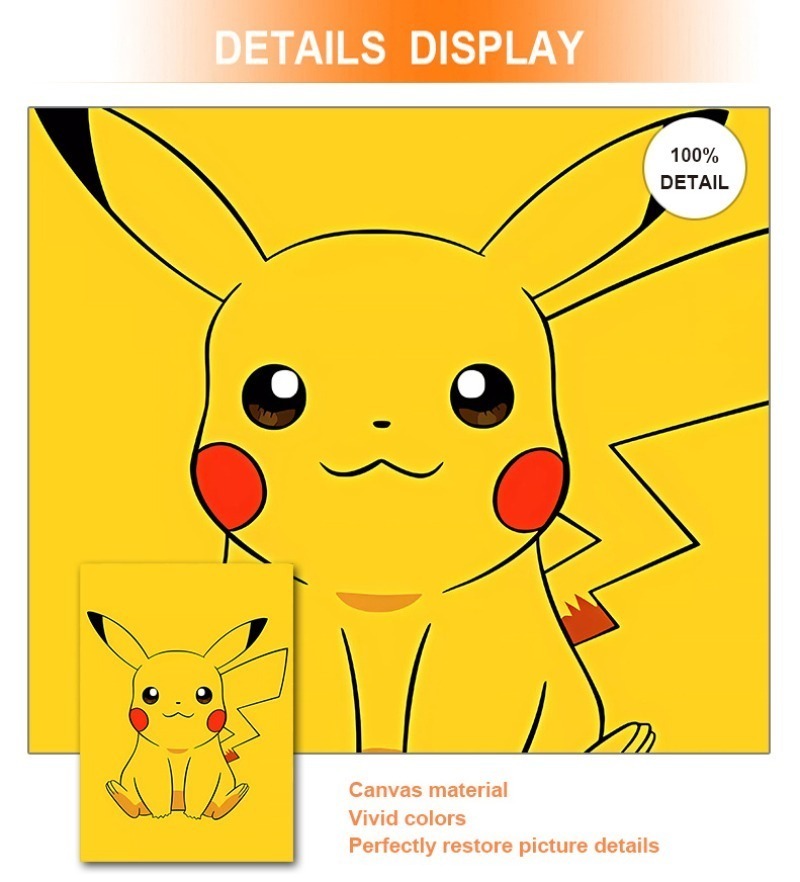 Cartoon Anime Poster Pokemon P - Baby Nursery Hanging Decor 评论和价格