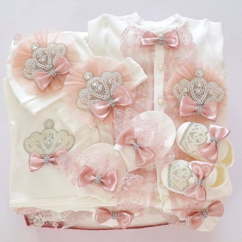 Dollbling 5pcs Newborn Welcome - Baby Nursery Embroidery 评论和价格