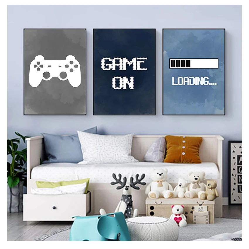 Nursery Boys Wall Decor , Gami - Baby Nursery Wall Art 评论和价格