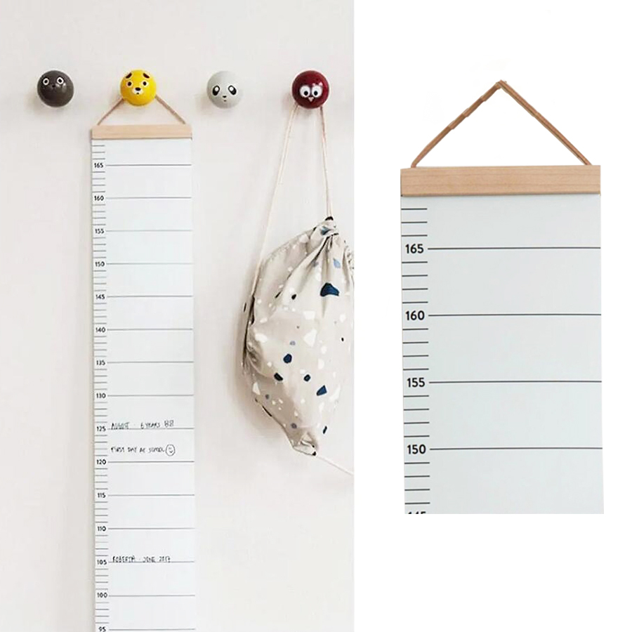 Nordic Children Height Ruler C - Baby Nursery Hanging Decor 评论和价格