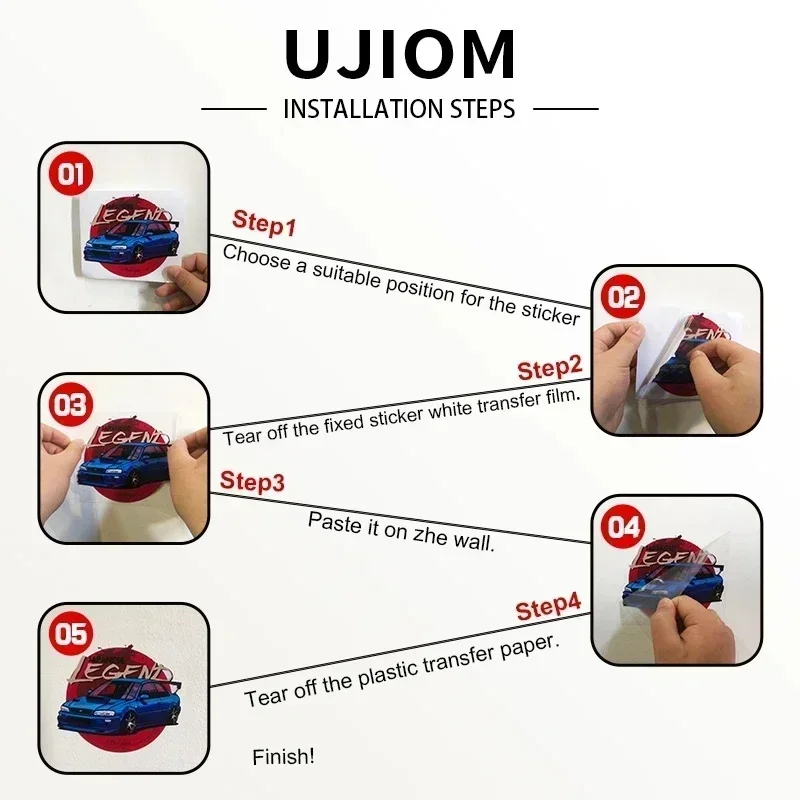 UJIOM Cute Mini Blue Archive C - Baby Nursery Vinyl Wall Stickers 评论和价格