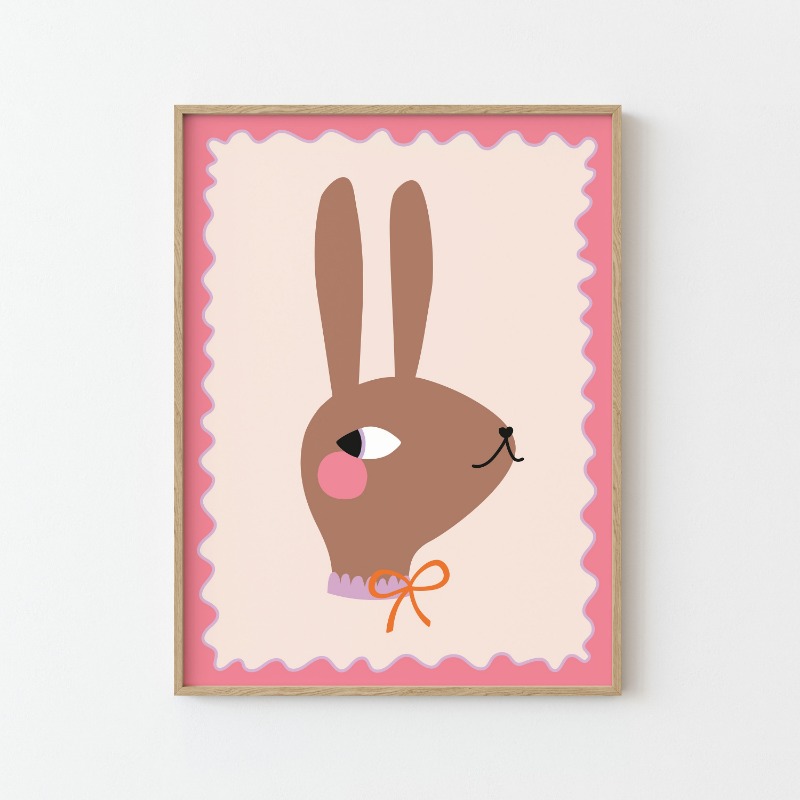 Cartoon Cute Animals Illustrat - Baby Nursery Wall Art 评论和价格
