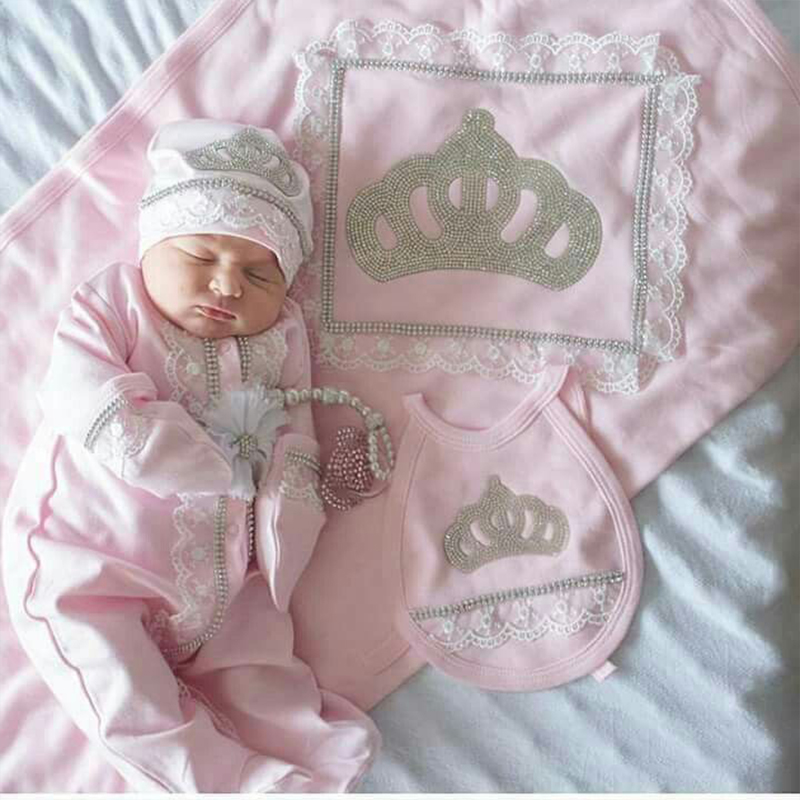5pcs Newborn Baby Nursery Kids - Baby Nursery Outfits 评论和价格