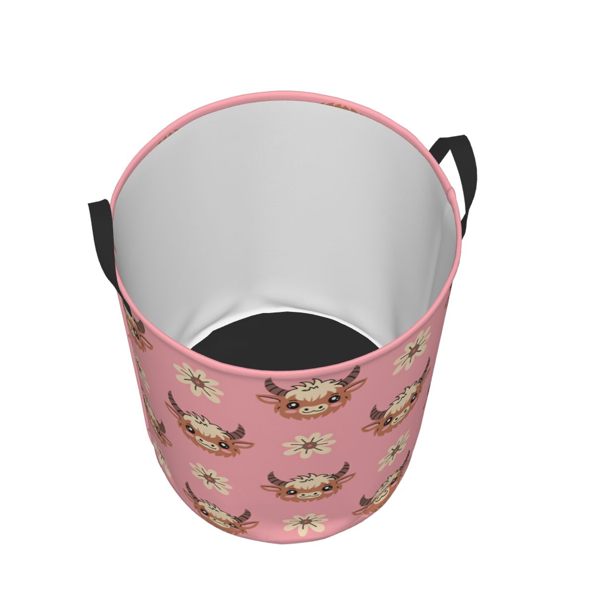 Cute Baby Highland Cows Laundr - Baby Nursery Laundry Basket 评论和价格