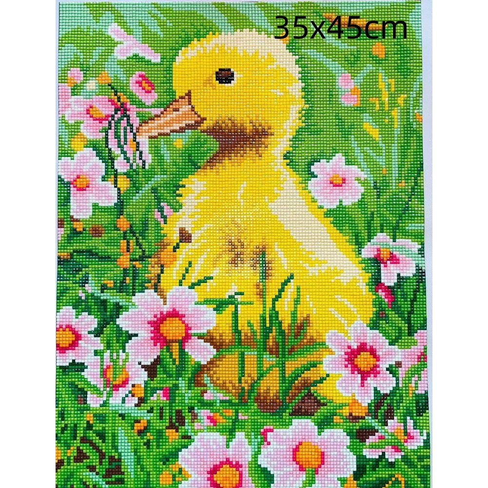 Yellow Duckling Diamond Art Ki - Baby Nursery Kit 评论和价格