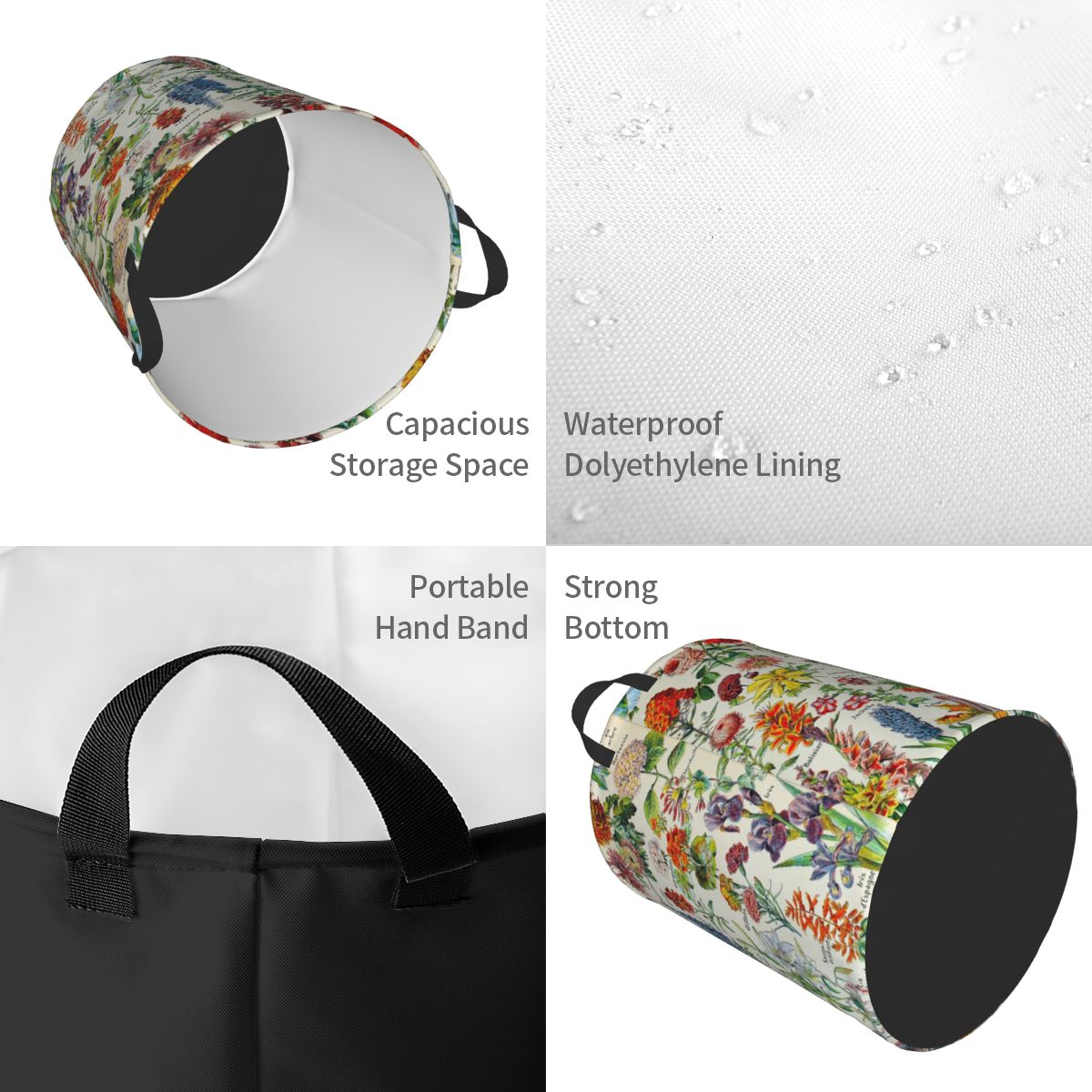 Custom Adolphe Millot HD Fleur - Baby Nursery Laundry Basket 评论和价格