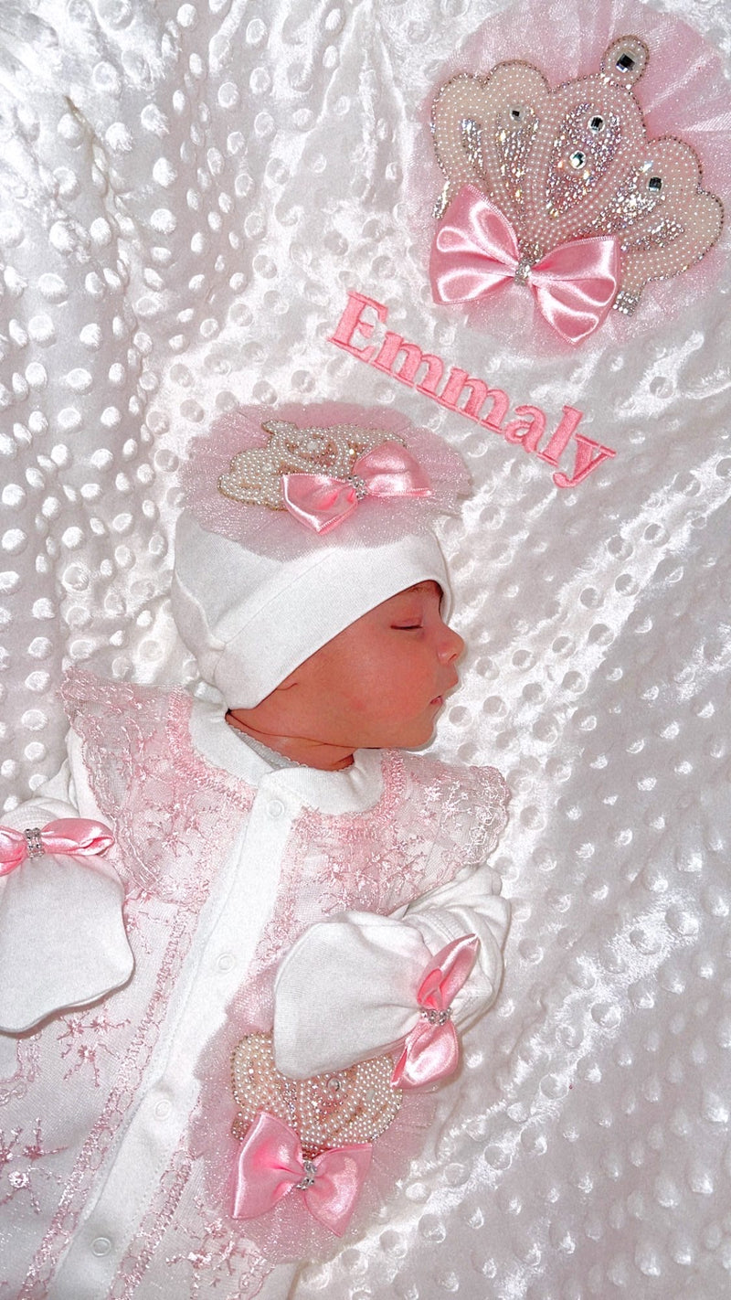5pcs Baby Girl Newborn Jewels  - Baby Nursery Embroidery 评论和价格