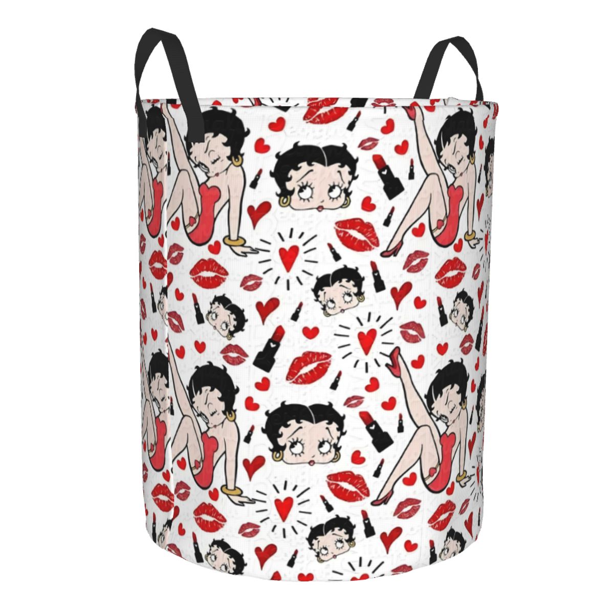 Cartoon Girl B-Boop Laundry Ba - Baby Nursery Laundry Basket 评论和价格