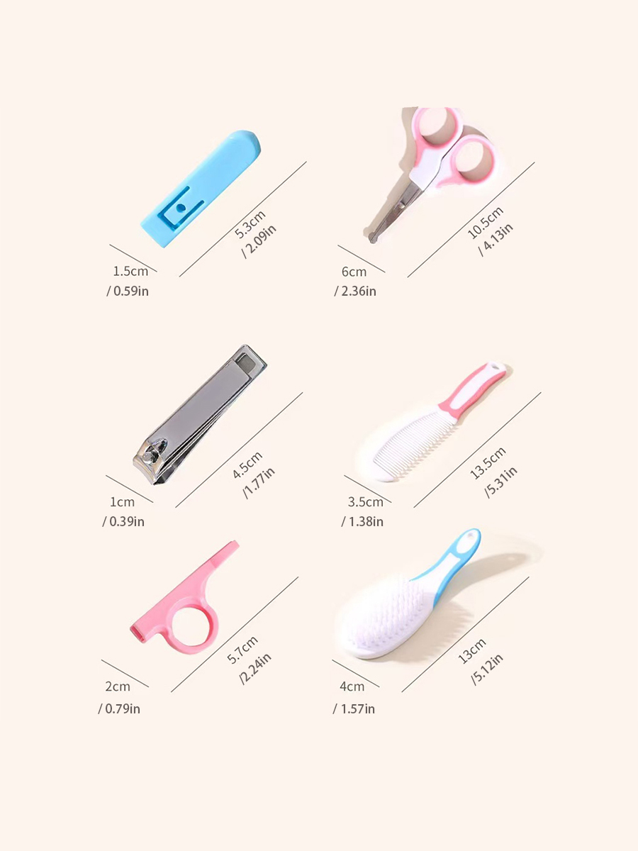 6pcs/Set Baby Care Grooming Ki - Baby Nursery Kit 评论和价格