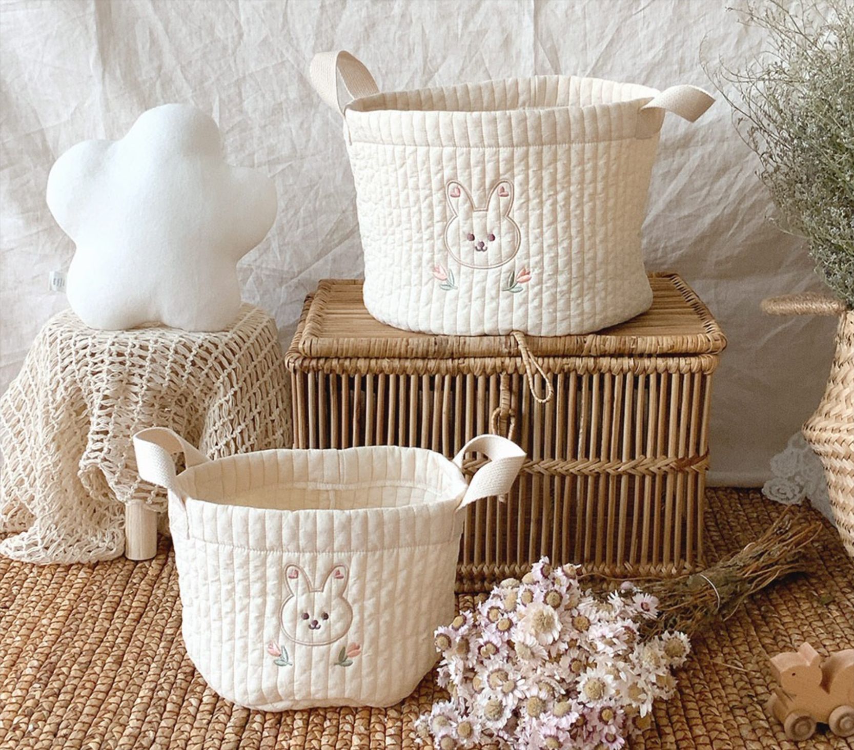Baby Diaper Storage Bag Toys B - Baby Nursery Embroidery 评论和价格