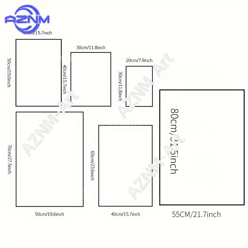 1PC/3PCS Style Rainbow Series  - Baby Nursery Wall Art 评论和价格