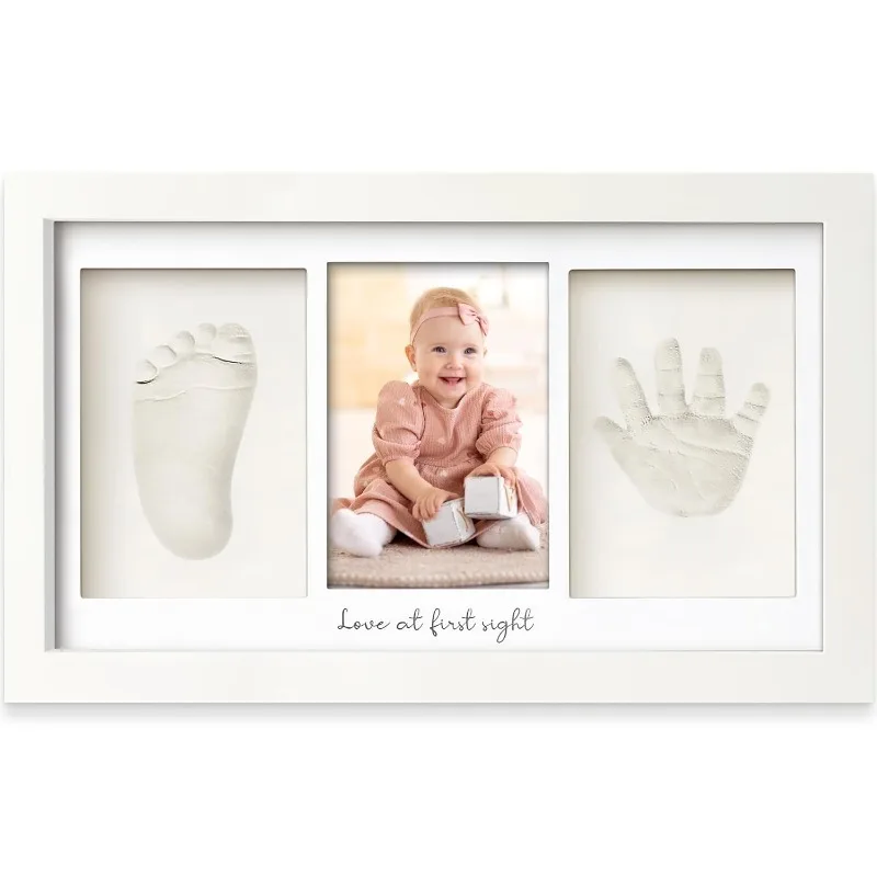 Baby Handprint Footprint Clay  - Baby Nursery Kit 评论和价格
