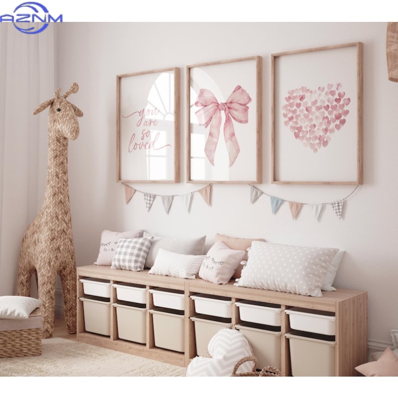 3pcs (Unframed Canvas Posters) - Baby Nursery Wall Art 评论和价格