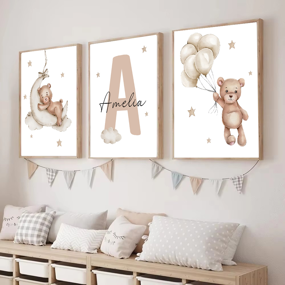 3pcs/set Customized Baby Perso - Baby Nursery Kit 评论和价格