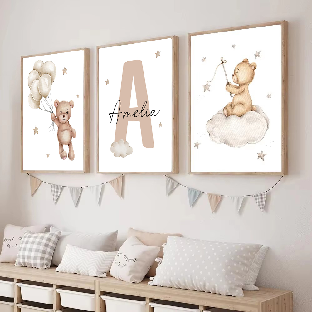 3pcs/set Customized Baby Perso - Baby Nursery Kit 评论和价格