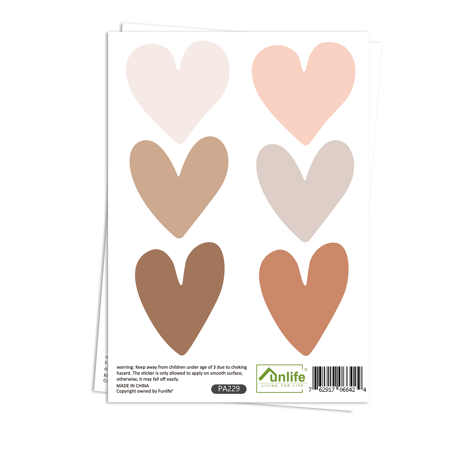 Boho Hearts Creative Wall Stic - Baby Nursery Vinyl Wall Stickers 评论和价格